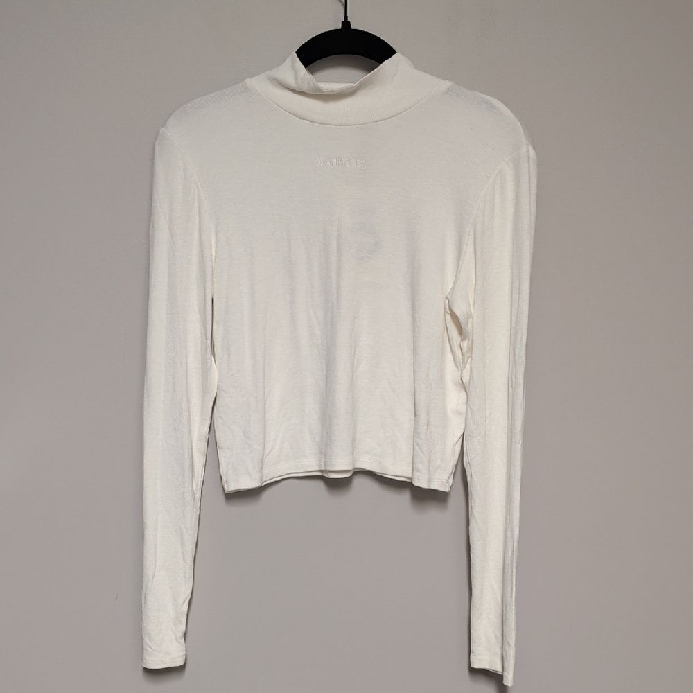 Madhappy Chic White Long Sleeve Women's Top